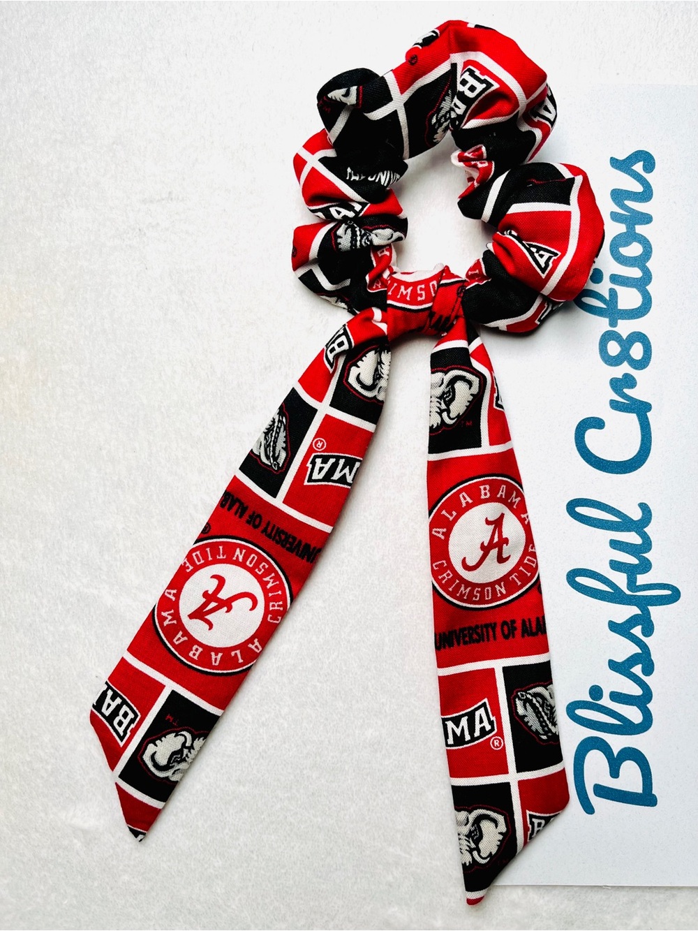 Alabama Scrunchie with Tail